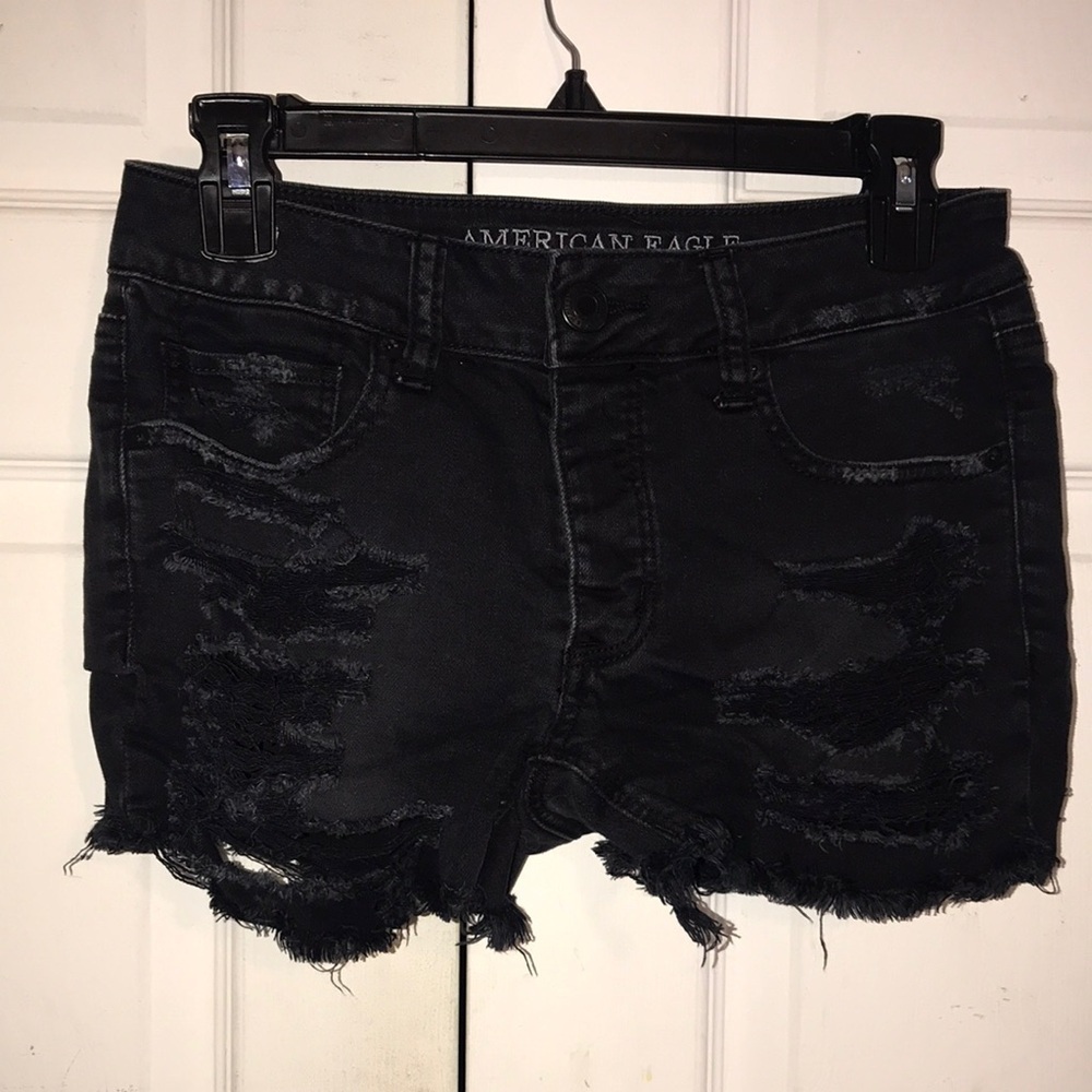 Juniors American Eagle Distressed Shorts